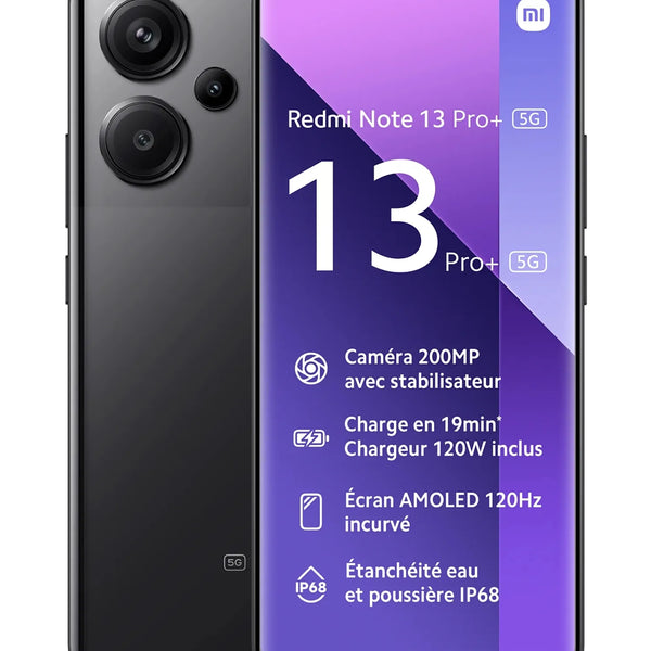 Redmi Note 13 Pro Plus 5G reconditionné - smartphone Xiaomi